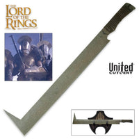 Imagen de Cimitarra Uruk Hai Oficial El Señor De Los Anillos 14707 parte de nuestra colección en Espadas y más, sitio oficial.