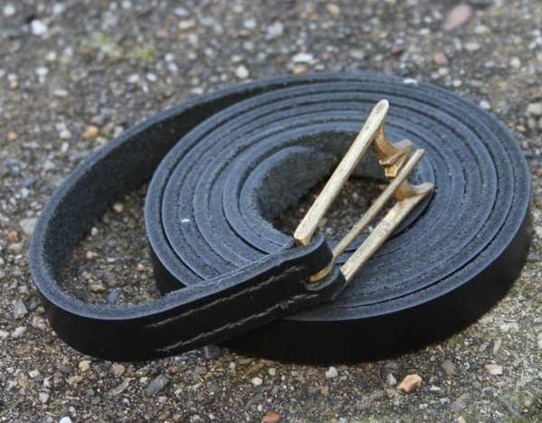 Cinturón de cuero S. XIV-XV - Espadas y Más