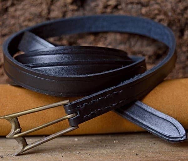 Cinturón de cuero S. XIV-XV - Espadas y Más