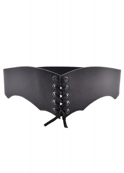 Cinturón de Corpiño de cuero negro o marrón - Espadas y Más