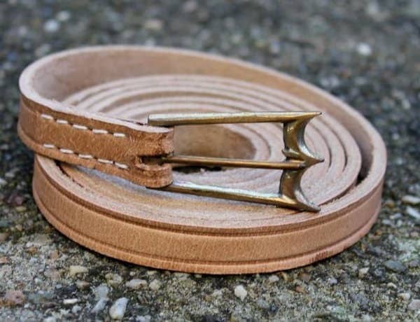 Cinturón de cuero S. XIV-XV - Espadas y Más