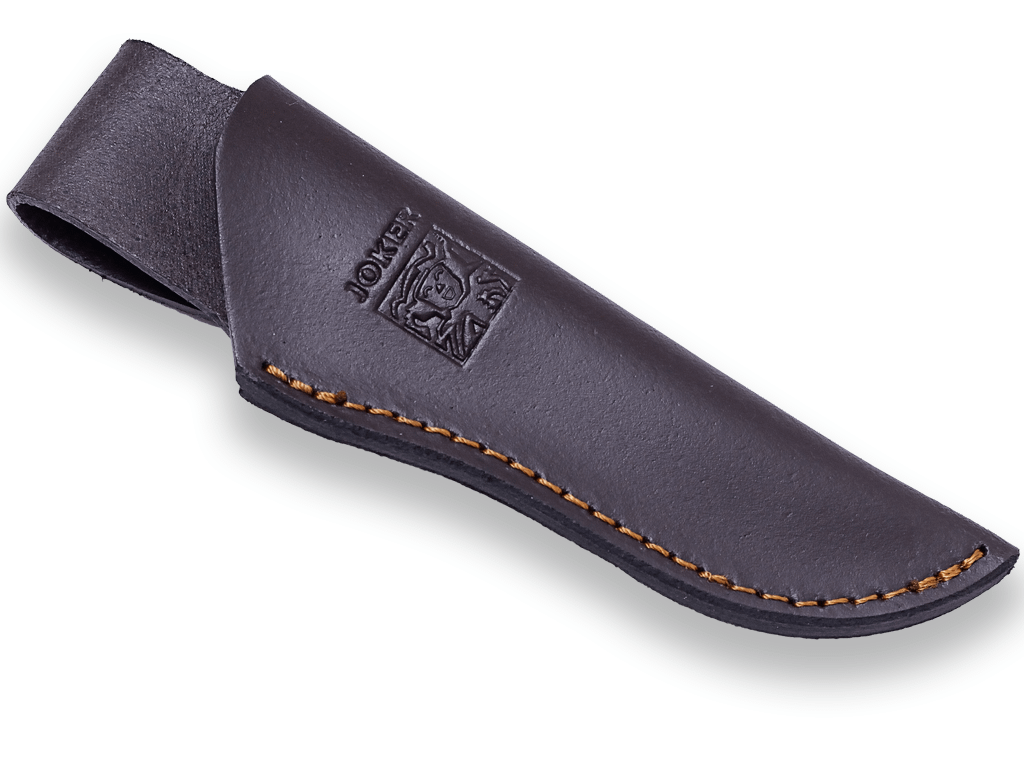 CUCHILLO BUSHCRAFT JOKER ARRUI 9 CM DE HOJA INOX 420 Y CACHAS MADERA DE OLIVO CO64 - Espadas y Más