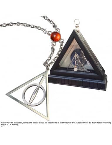 Colgante y expositor las reliquias de la muerte Harry Potter NN7007 - Espadas y Más