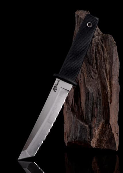 Cuchillo de bota con hoja tanto, filo dentado Kobun, CST-17TS - Espadas y Más