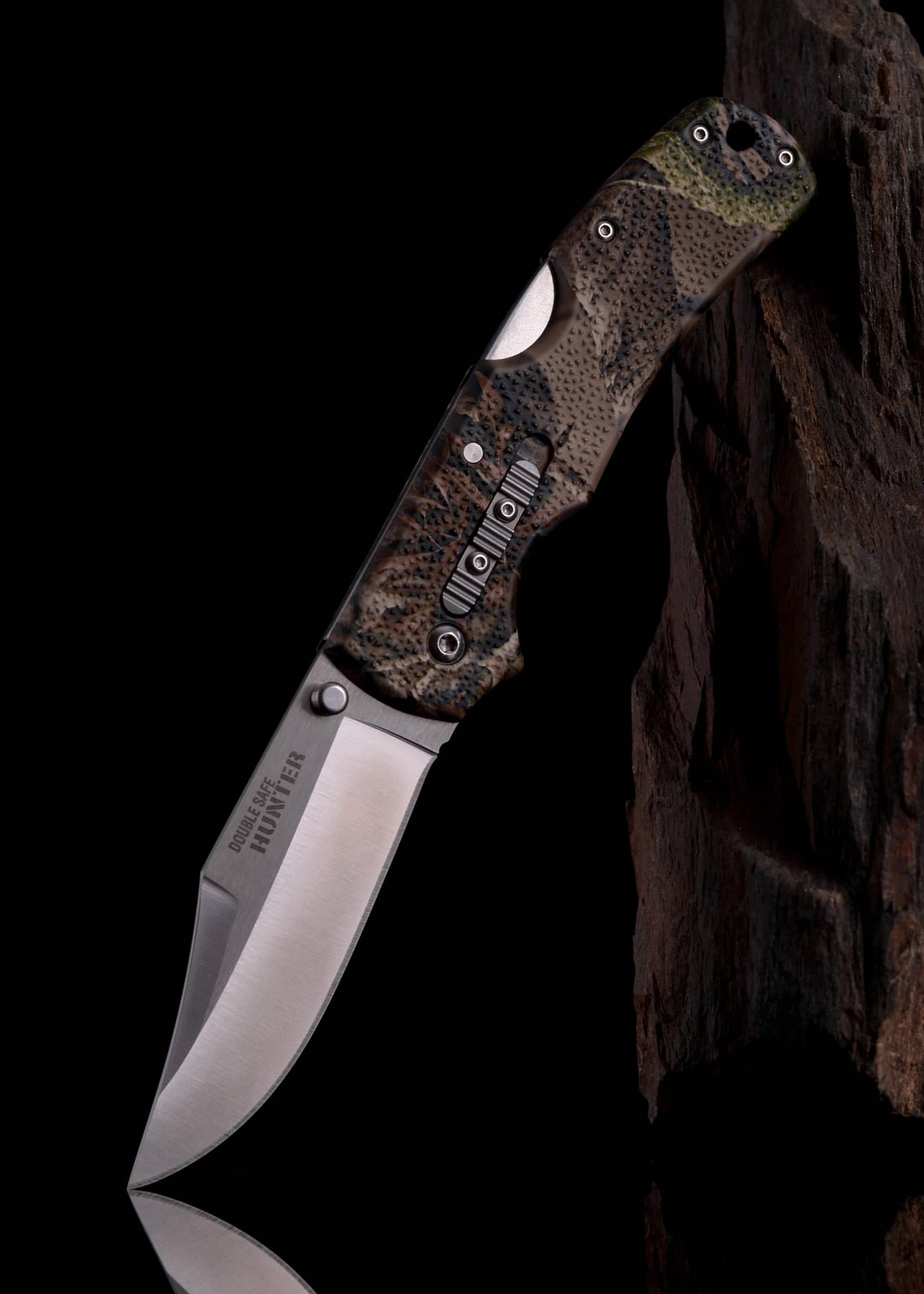 Navaja de bolsillo Double Safe Hunter, camuflaje CST-23JD - Espadas y Más