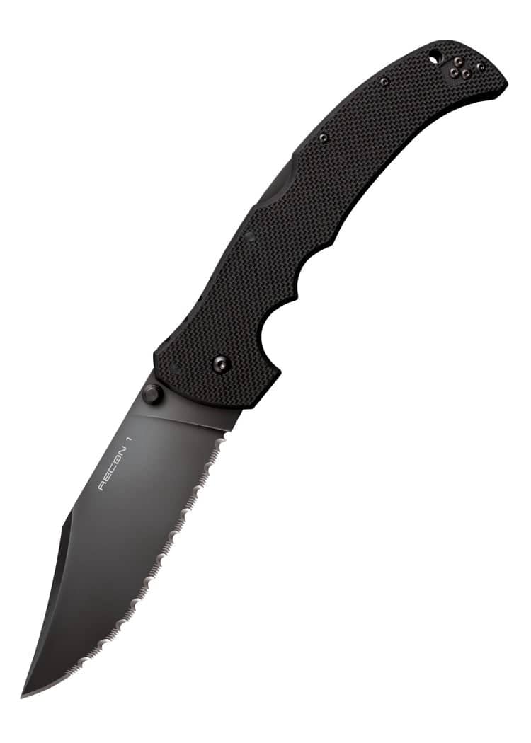 Navaja Recon 1 XL punta clip con hoja lisa o dentada - Espadas y Más