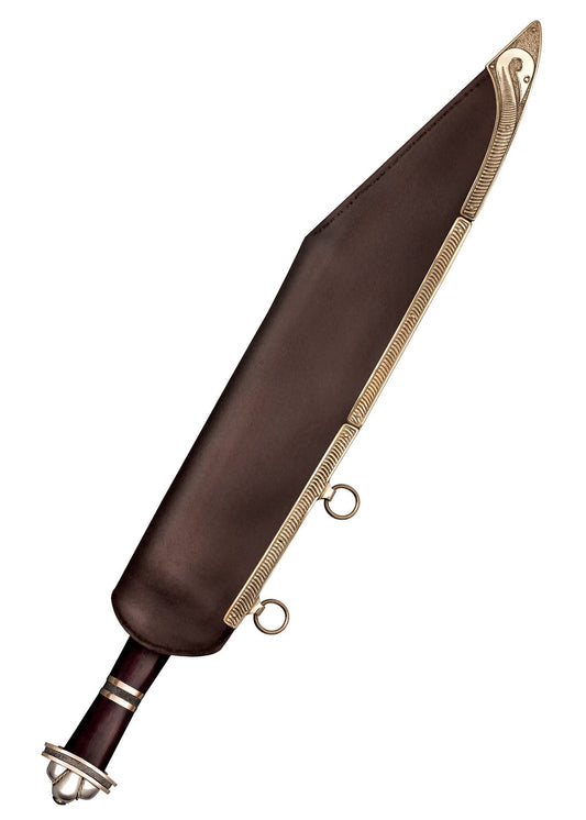 Espada vikinga Saxofón largo de acero damasco CST-88HVA - Espadas y Más