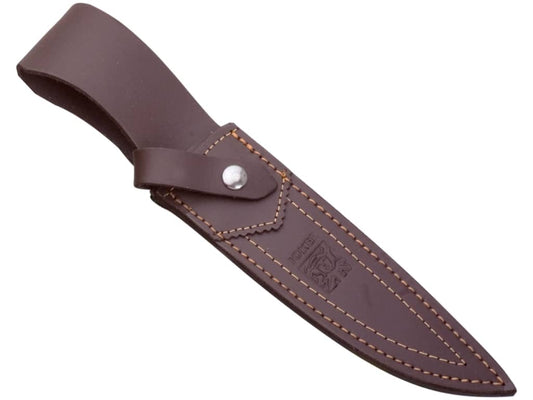 Imagen de Cuchillo De Monte Joker Jabato Con Puño Ciervo Tallado A Mano Y Hoja De 14 Cm. CT33 parte de nuestra colección en Espadas y más, sitio oficial.