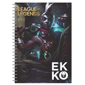 Cuaderno A4 League of Legends - Espadas y Más
