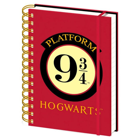 Cuaderno A5 Platform 9 3/4 Harry Potter - Espadas y Más