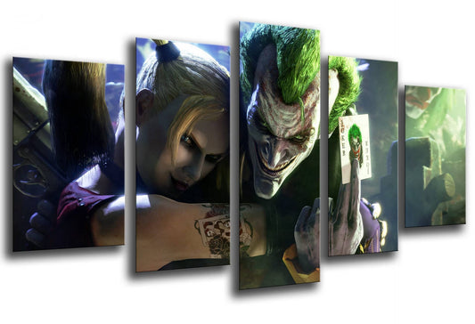 Cuadro de El Joker y Harley Quinn - Espadas y Más