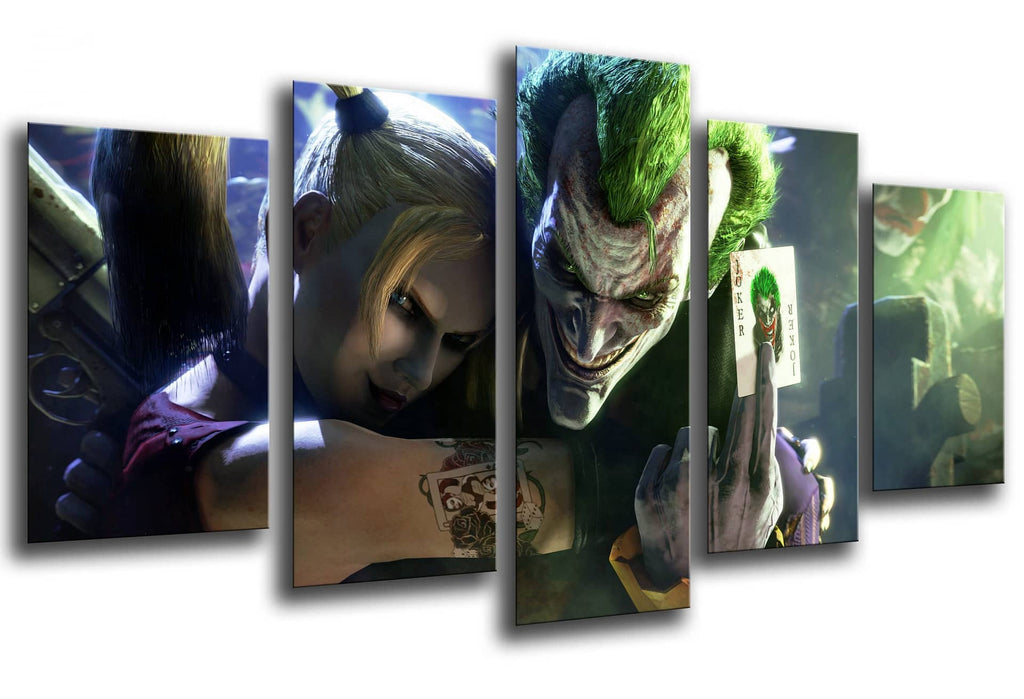Cuadro de El Joker y Harley Quinn, image size:1920x1310