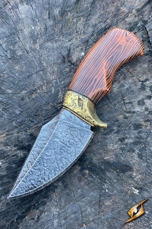 Cuchillo ancho dorado 432324 - Espadas y Más