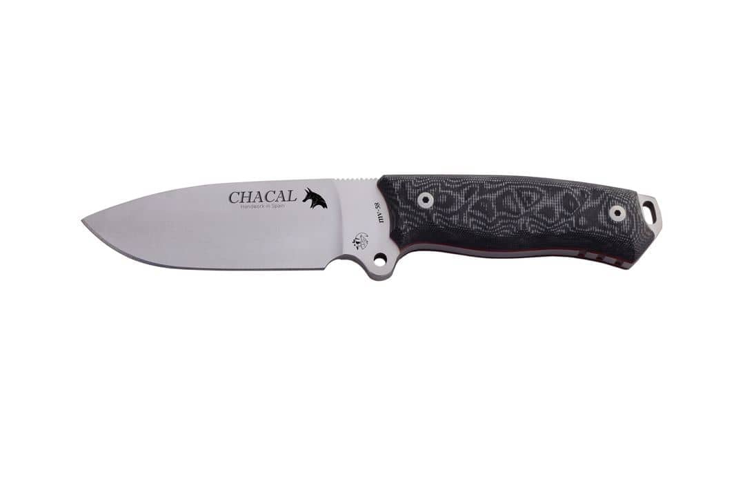 Cuchillo chacal funda cordura micarta negra 1336-M1-COR - Espadas y Más
