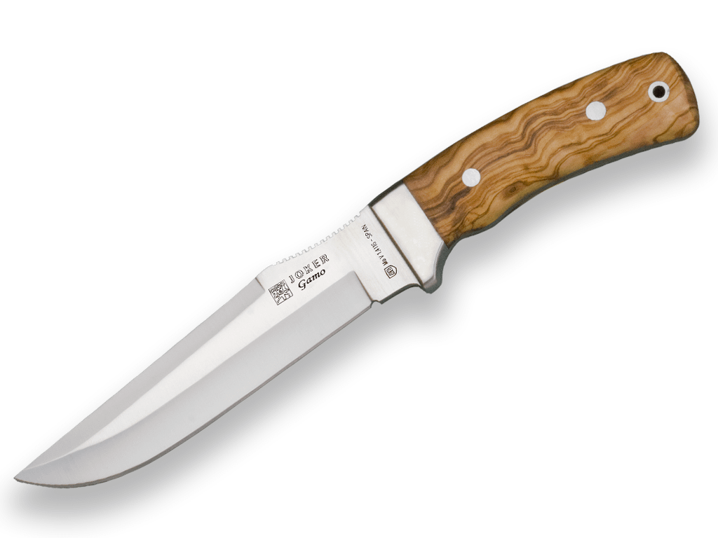 Cuchillo de caza JOKER, olivo