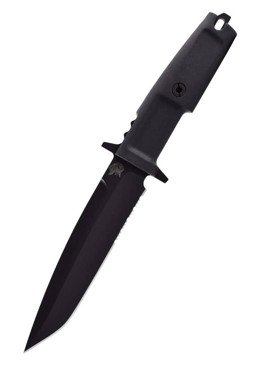 Cuchillo de hoja fija Col Moschin C negro 04.1000.0200 / BLK - Espadas y Más