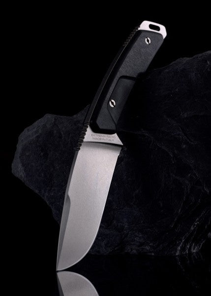 Cuchillo de hoja fija NK3 lavado a la piedra o Negro, Extrema Ratio 04.1000.0206 - Espadas y Más