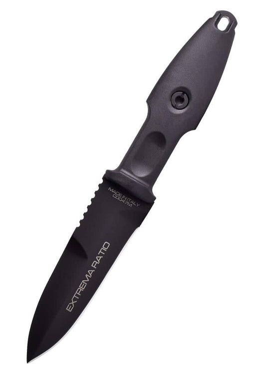 Cuchillo de hoja fija Pugio Single Edge negro, Extrema Ratio 04.1000.0317-BLK - Espadas y Más