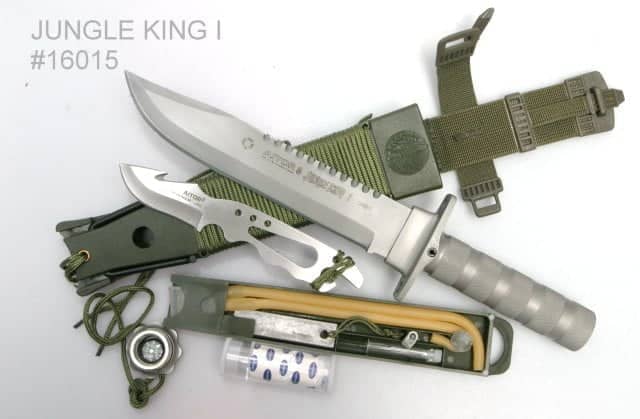 Cuchillo Supervivencia Combat King 1 negro