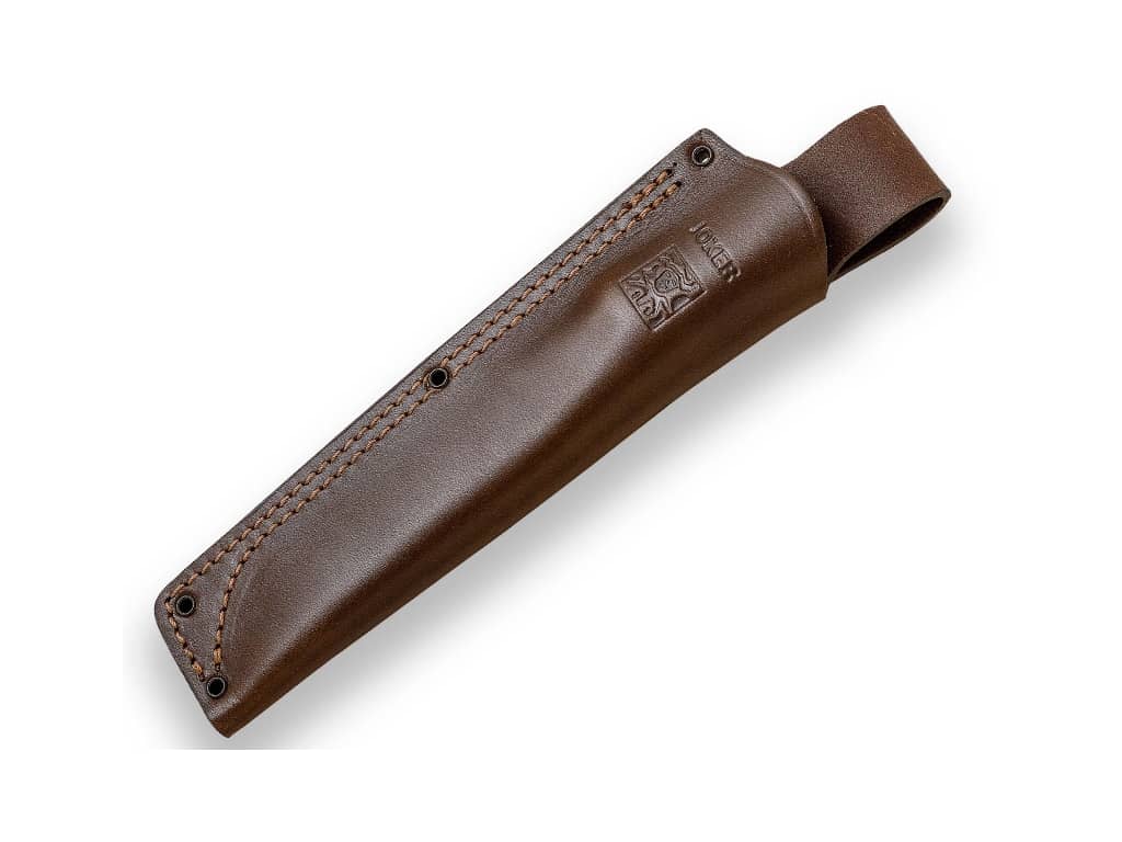 CUCHILLO DE SUPERVIVENCIA JOKER NOMAD 6.5" MANGO DE NOGAL - Espadas y Más