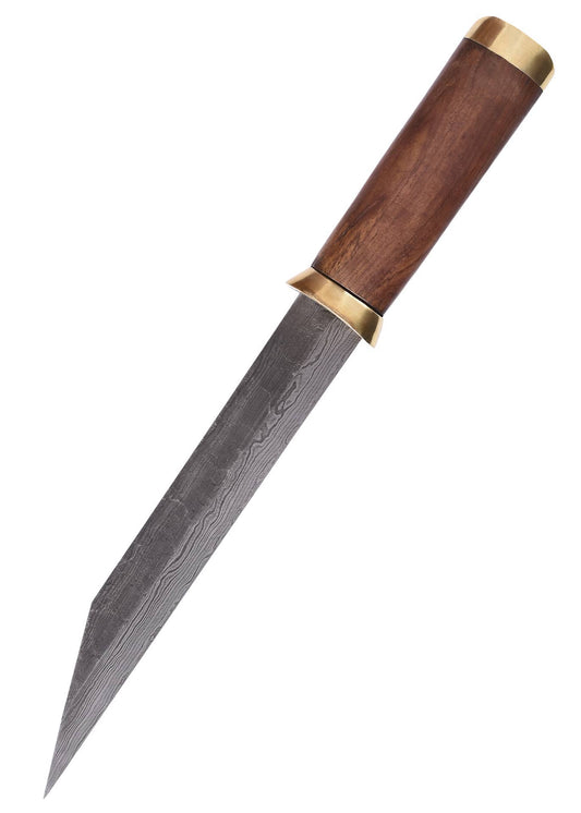 Cuchillo Seax con hoja de acero de Damasco ULF-KD-05D - Espadas y Más