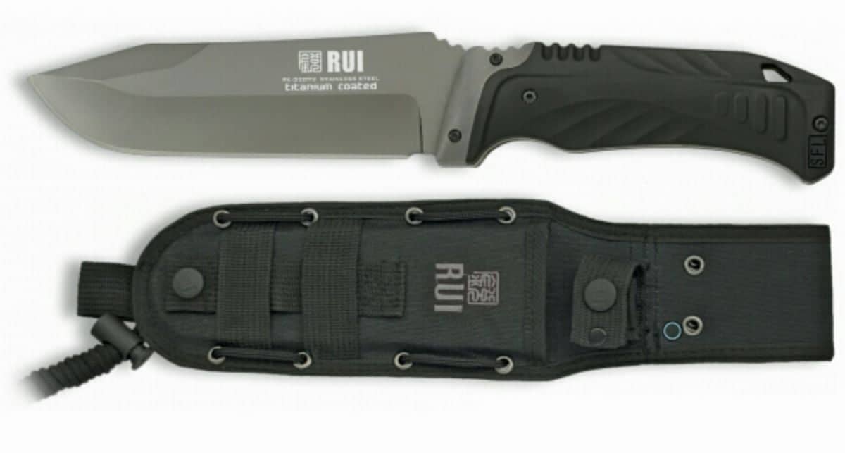 Cuchillo Táctico de Acero RUI - Espadas y Más