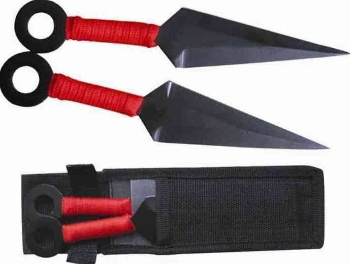 Imagen de Cuchillos Lanzadores Naruto 10465 parte de nuestra colección en Espadas y más, sitio oficial.