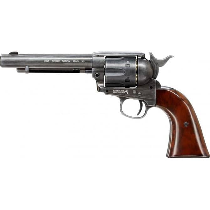 U5.8307 Revolver Colt Peacemaker Antique Finish Single Action Army Co2 - Espadas y Más