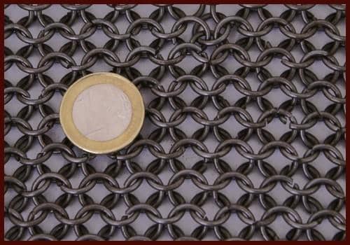 ULF-BTW-LH cota de malla Lorica romana Hamata de acero de muelle - Espadas y Más