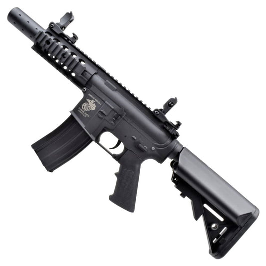 Imagen de Rifle Eléctrico M4 5" Negro diboys (1171) parte de nuestra colección en Espadas y más, sitio oficial.