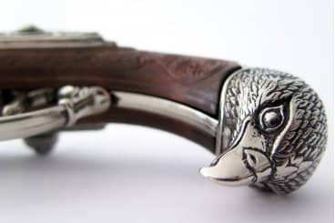 Imagen de PISTOLA DE 4 CAÑONES GIRATORIOS, FRANCIA S. XVIII 1307 parte de nuestra colección en Espadas y más, sitio oficial.