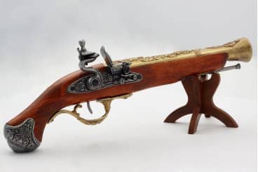 Imagen de PISTOLA DE CHISPA, INGLATERRA S.XVIII 1219 parte de nuestra colección en Espadas y más, sitio oficial.