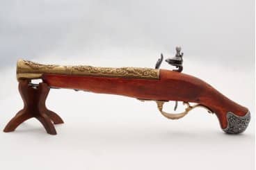 Imagen de PISTOLA DE CHISPA, INGLATERRA S.XVIII 1219 parte de nuestra colección en Espadas y más, sitio oficial.