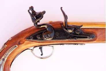 Imagen de Pistola del General Wasshington, 1228, Réplica no funcional parte de nuestra colección en Espadas y más, sitio oficial.