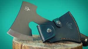 Imagen de Hacha Raptor Muela parte de nuestra colección en Espadas y más, sitio oficial.