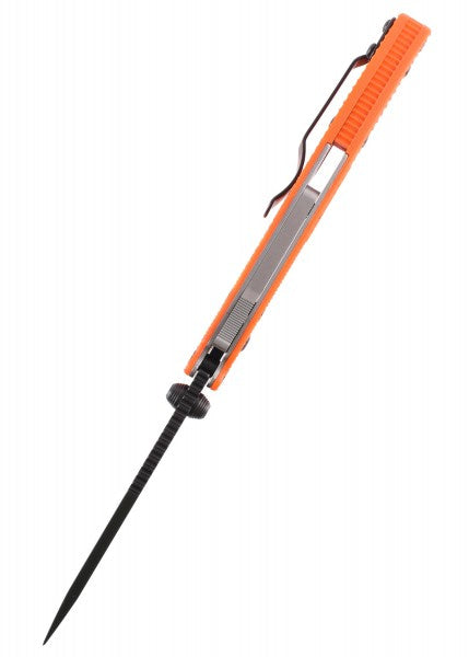 Cuchillo Pocket Demko AD20.5 Clip Point, Naranja, DLC - DK-AD20-5-C-OR DLC - Espadas y Más