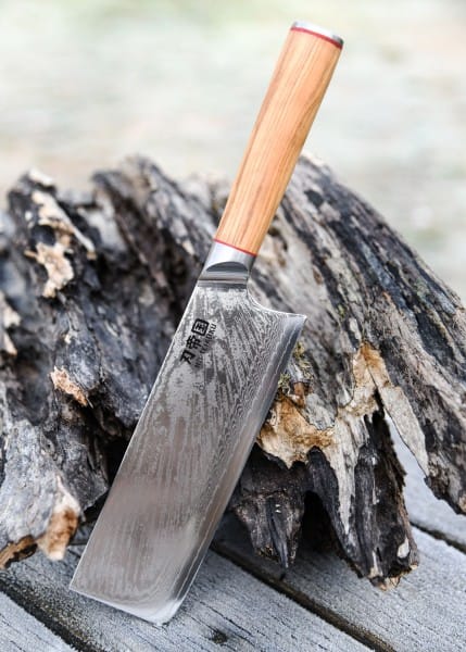 Cuchilla, acero de Damasco DTYT-DCLK-OK - Espadas y Más