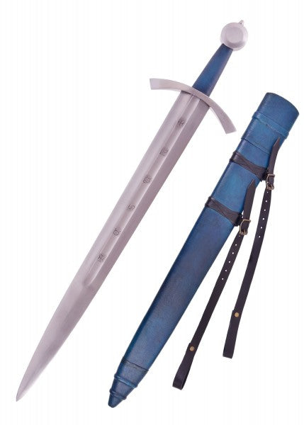 Espada de caballero Lago Neuchâtel con vaina siglo 13 , 0116703018 - Espadas y Más
