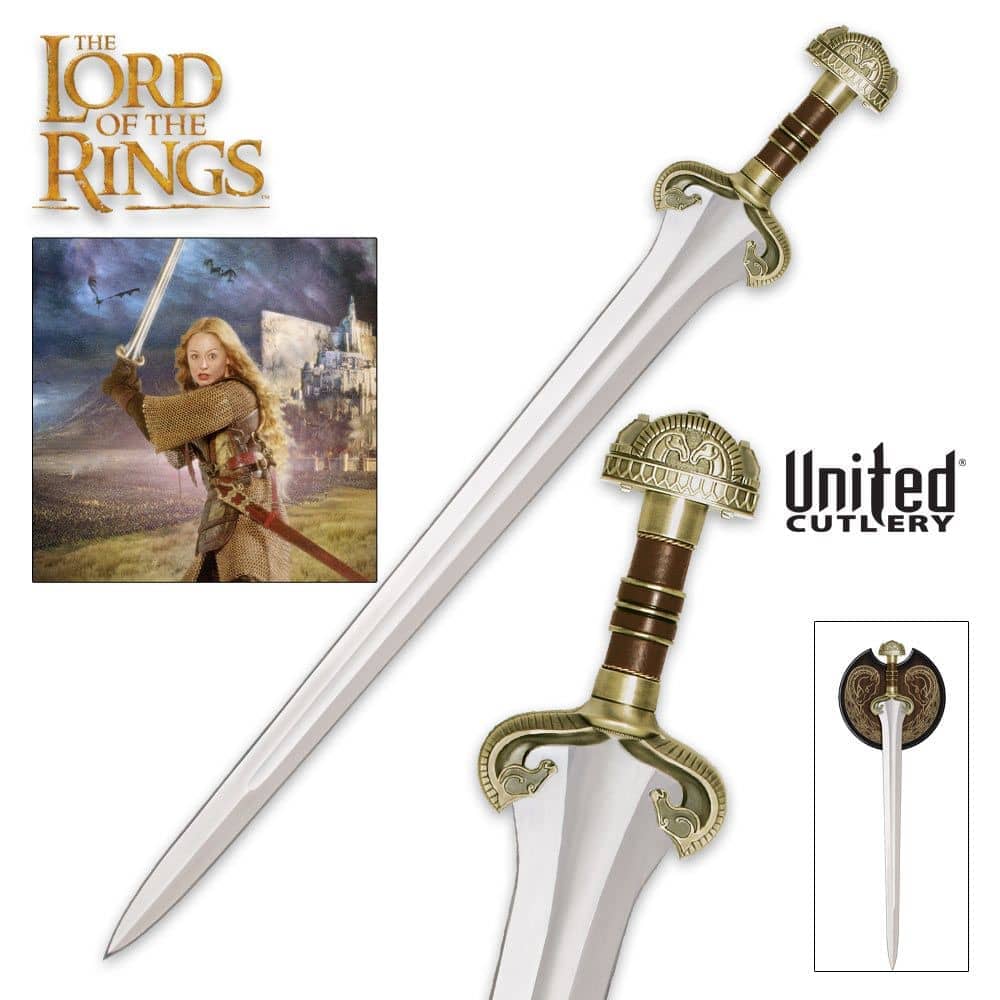 Imagen de Espada de Eowyn Oficial United Cutlery UC1423 parte de nuestra colección en Espadas y más, sitio oficial.