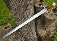 Espada medieval Carolus Rex réplica afilada MSW195 - Espadas y Más