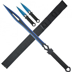 Imagen de Espada trasera con dagas 41694 parte de nuestra colección en Espadas y más, sitio oficial.