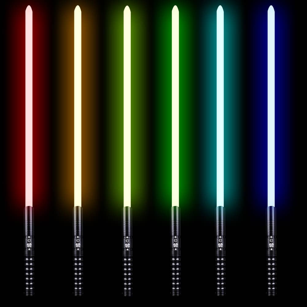 Espadas Láser RGB 10S - 12 Colores, 10 Sonido y Efectos - Espadas y Más