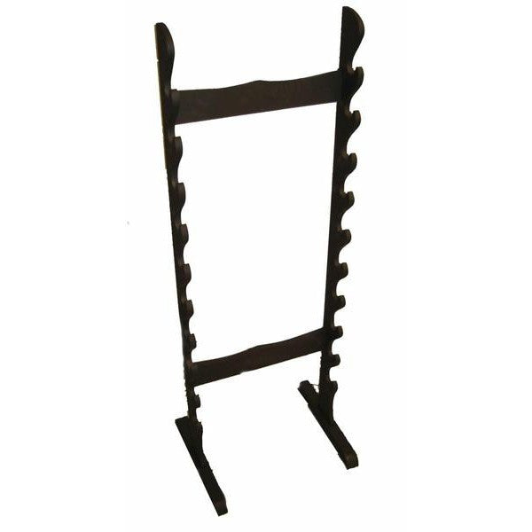 Imagen de Espadero de pie para 10 espadas y katanas parte de nuestra colección en Espadas y más, sitio oficial.