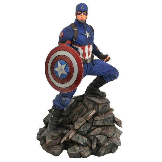 Estatua resina Capitan America Vengadores Endgame Marvel Movie Premier Collection 30cm - Espadas y Más