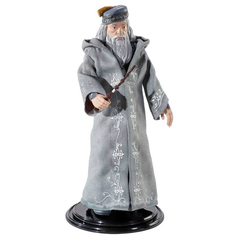 Imagen de Figura Maleable Bendyfigs Dumbledore con varita Harry Potter 19cm parte de nuestra colección en Espadas y más, sitio oficial.