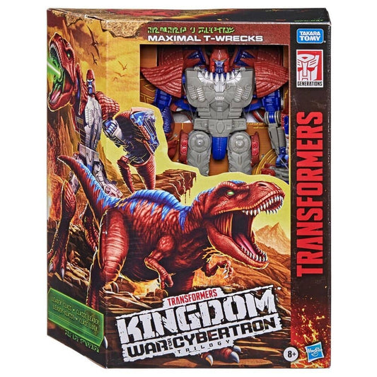 Figura Maximal T-Wrecks War for Cybertron Kingdom  Transformers 18cm - Espadas y Más