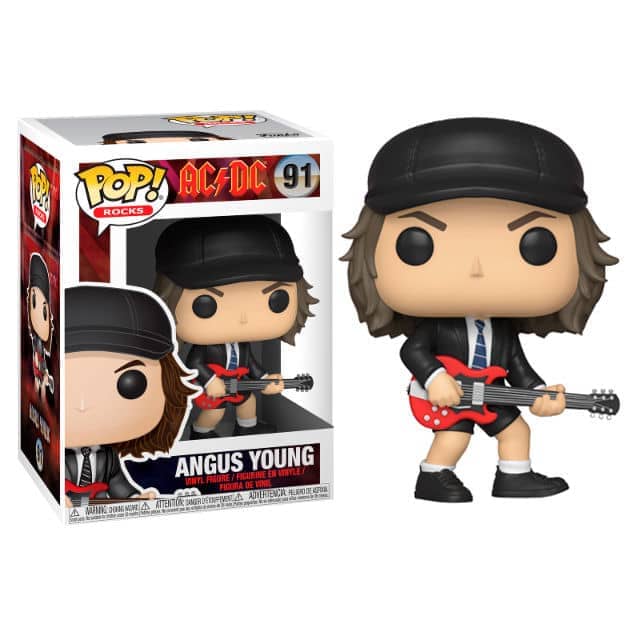 Imagen de Figura POP AC/DC Angus Young parte de nuestra colección en Espadas y más, sitio oficial.