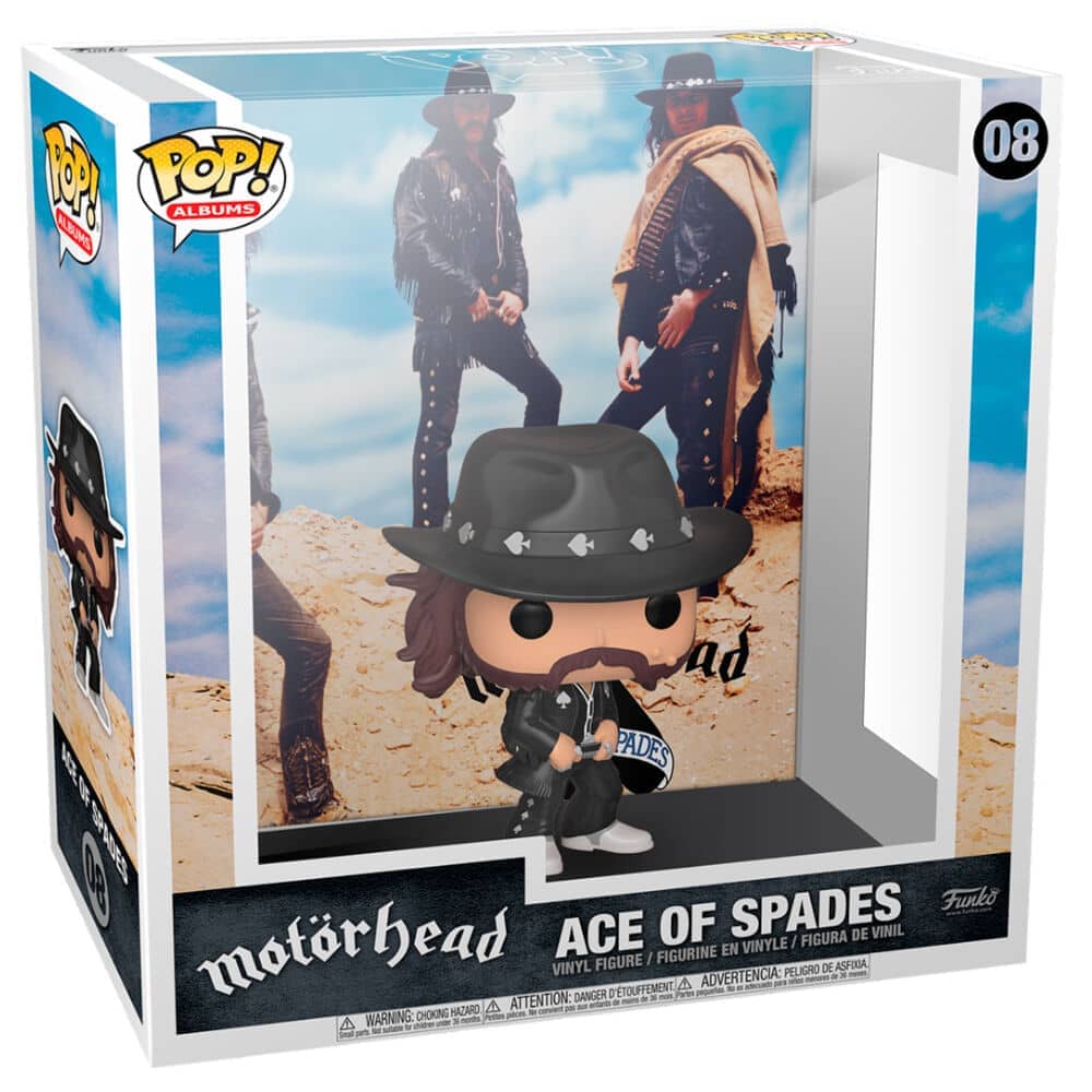 Imagen de Figura POP Album Motorhead Ace of Spades parte de nuestra colección en Espadas y más, sitio oficial.
