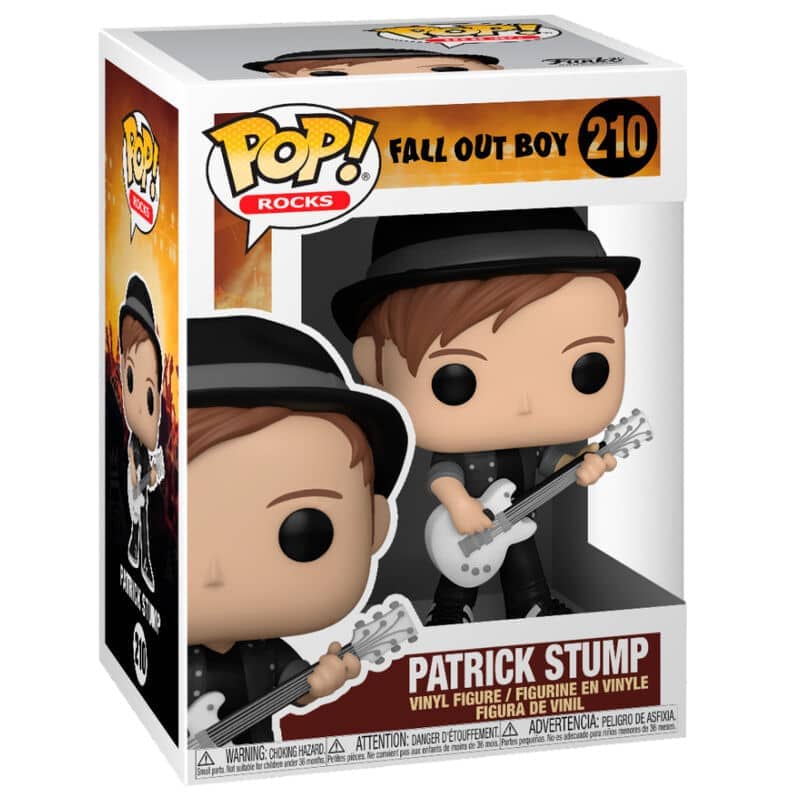 Imagen de Figura POP Fall Out Boy Patrick Stump parte de nuestra colección en Espadas y más, sitio oficial.
