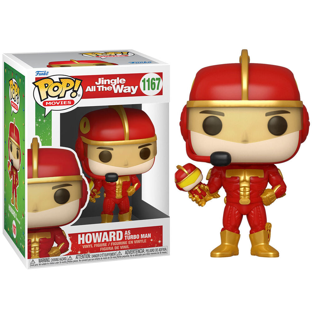 Imagen de Figura POP Jingle All The Way Howard as Turbo Man parte de nuestra colección en Espadas y más, sitio oficial.